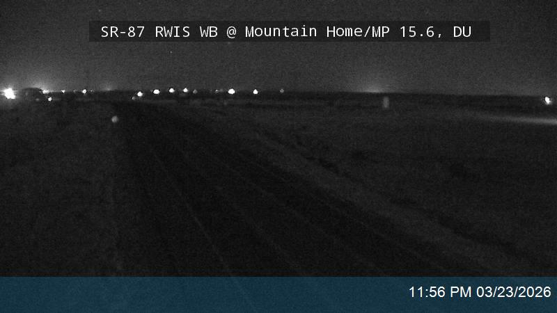 SR-87 RWIS WB @ Mountain Home/MP 15.6, DU live webcam
