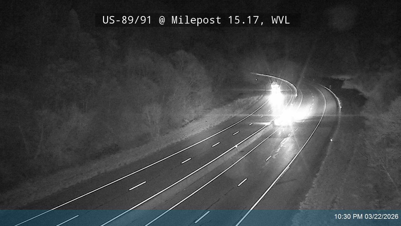 US-89/91 @ Milepost 15.17, WVL live webcam
