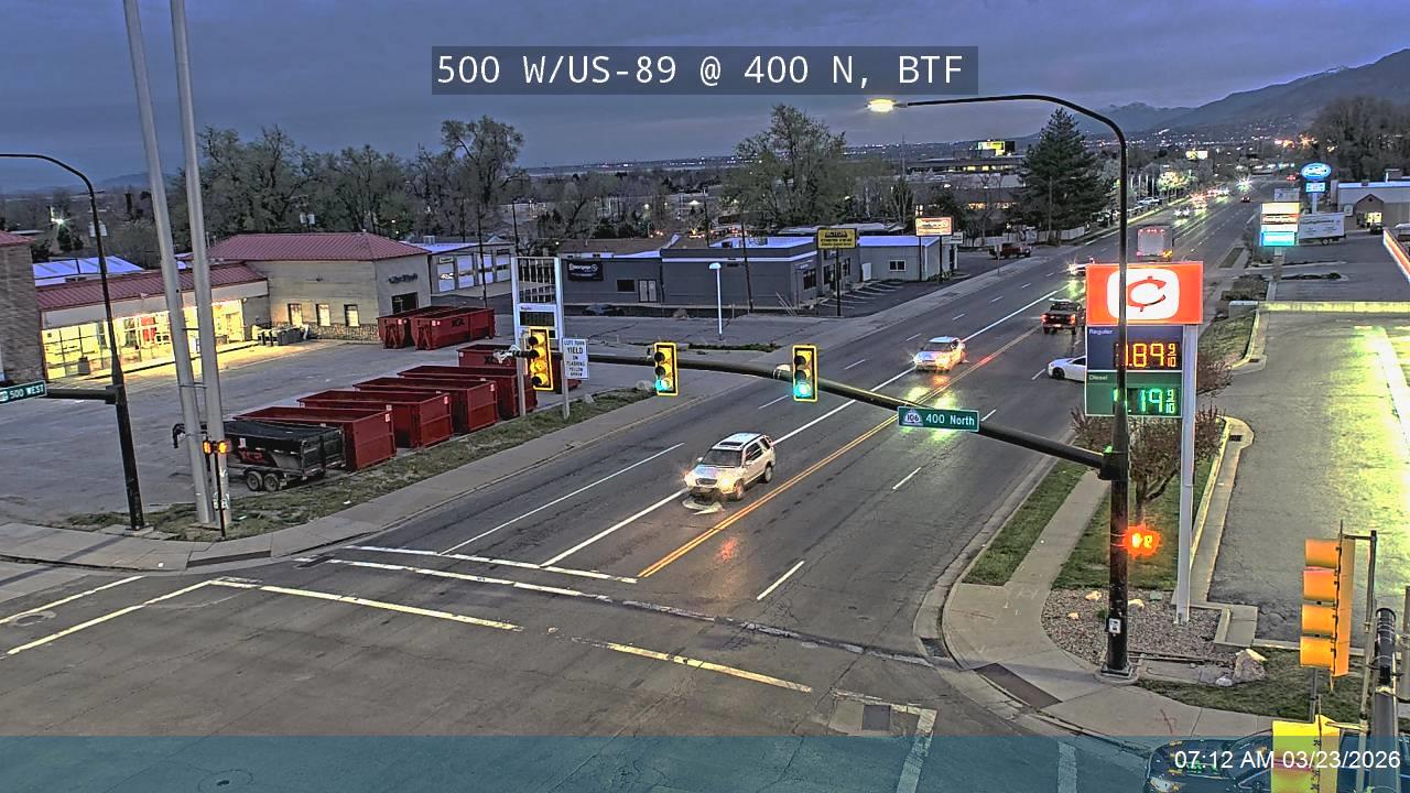 500 W / US-89 @ 400 N / SR-106, BTF live webcam