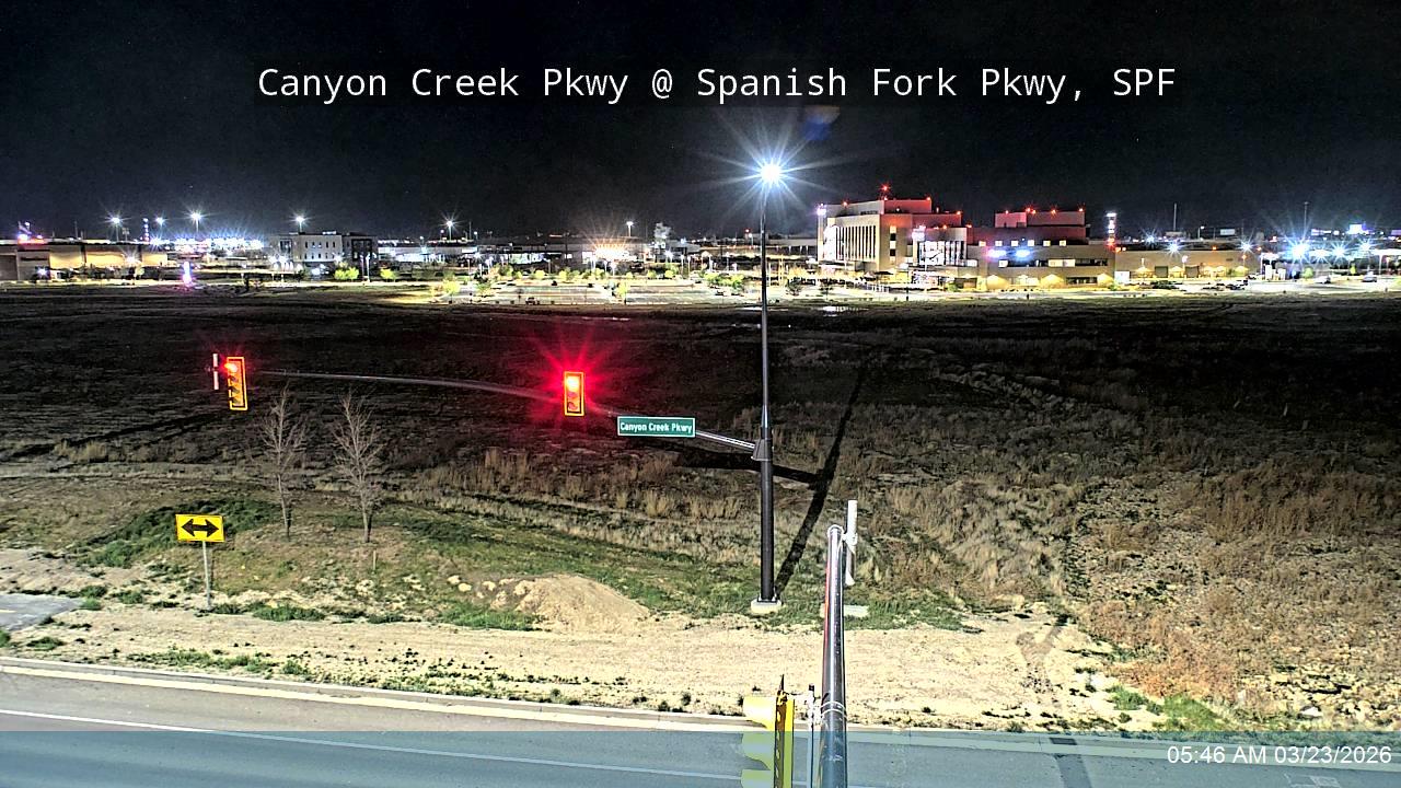 Canyon Creek Pkwy @ Spanish Fork Pkwy, SPF live webcam