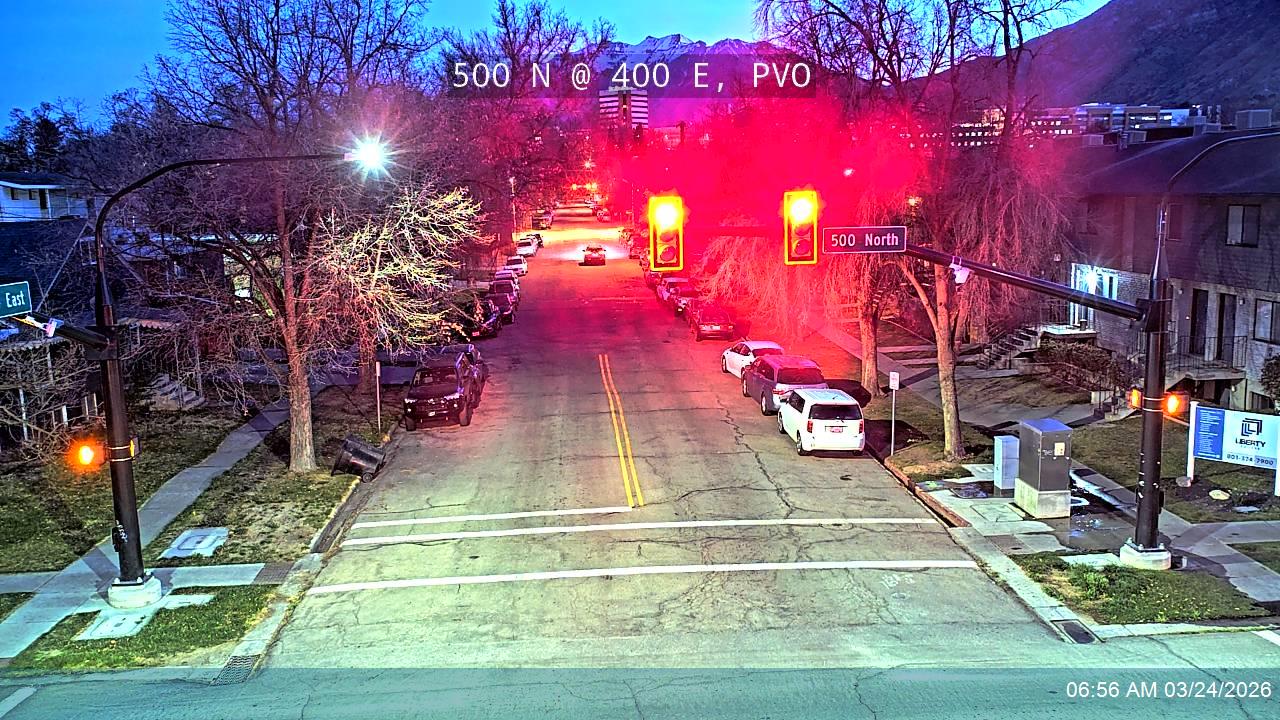 500 N @ 400 E, PVO live webcam