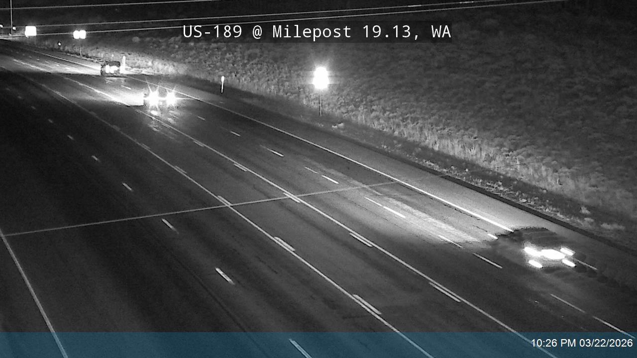 US-189 @ Milepost 19.13, WA live webcam