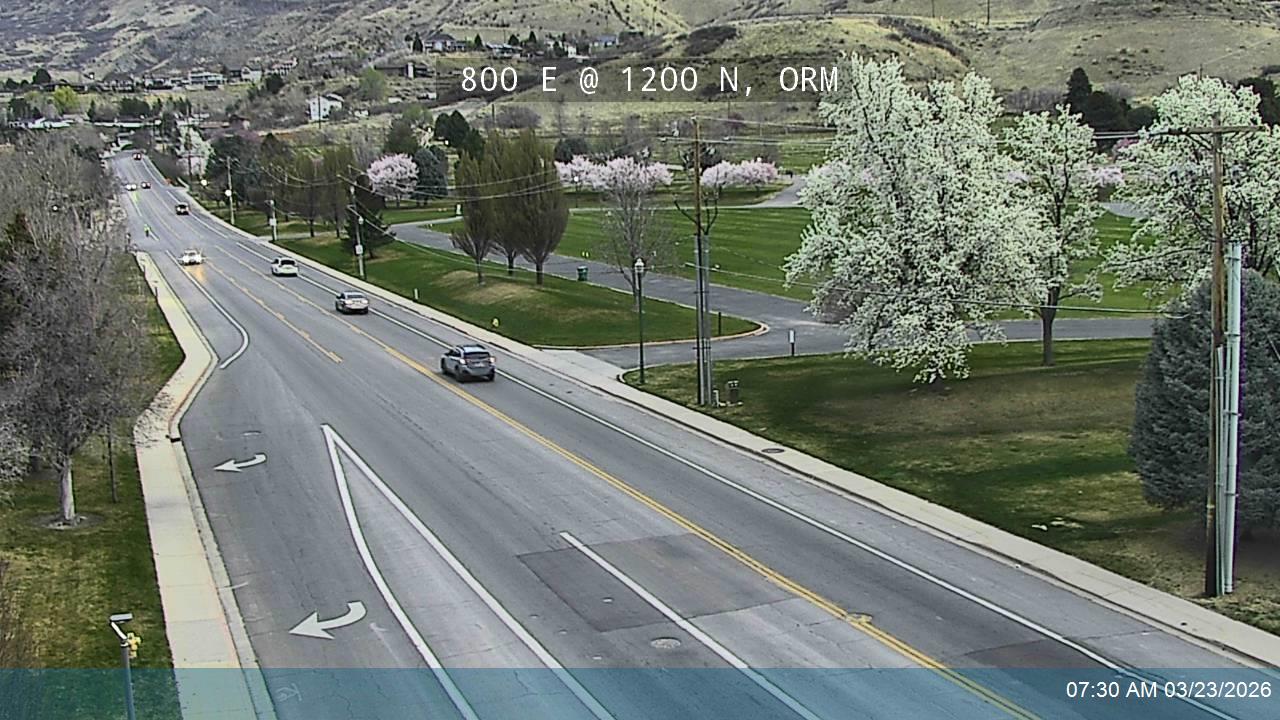 800 E @ 1200 N, ORM live webcam