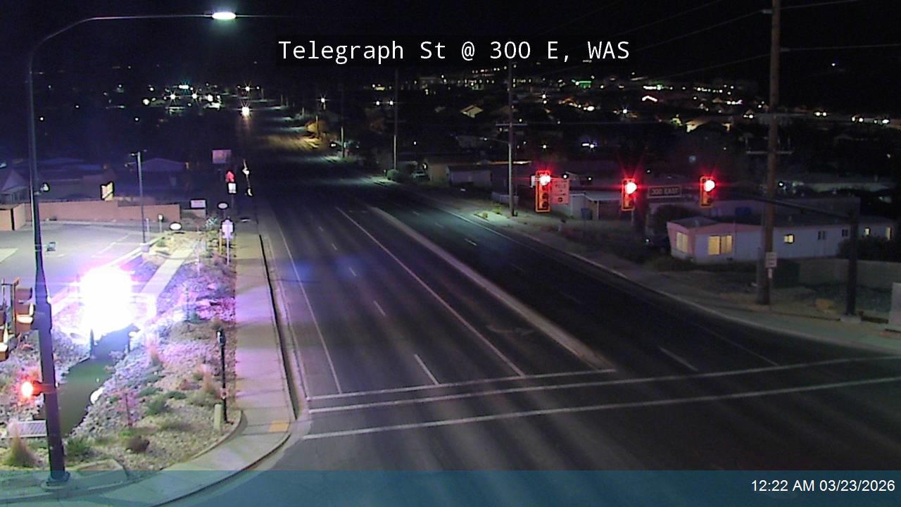 Telegraph St / State St @ 300 E / Washington Fields Rd, WAS live webcam