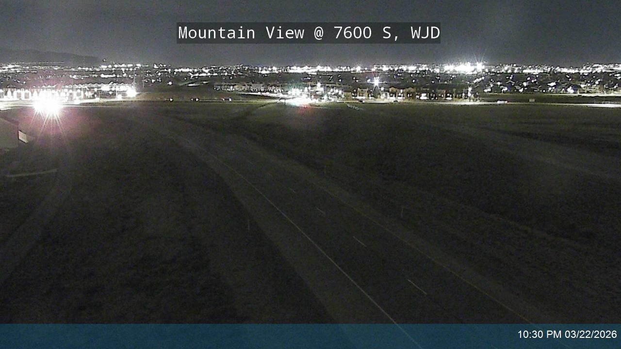 Mountain View / SR-85 NB @ 7600 S, WJD live webcam