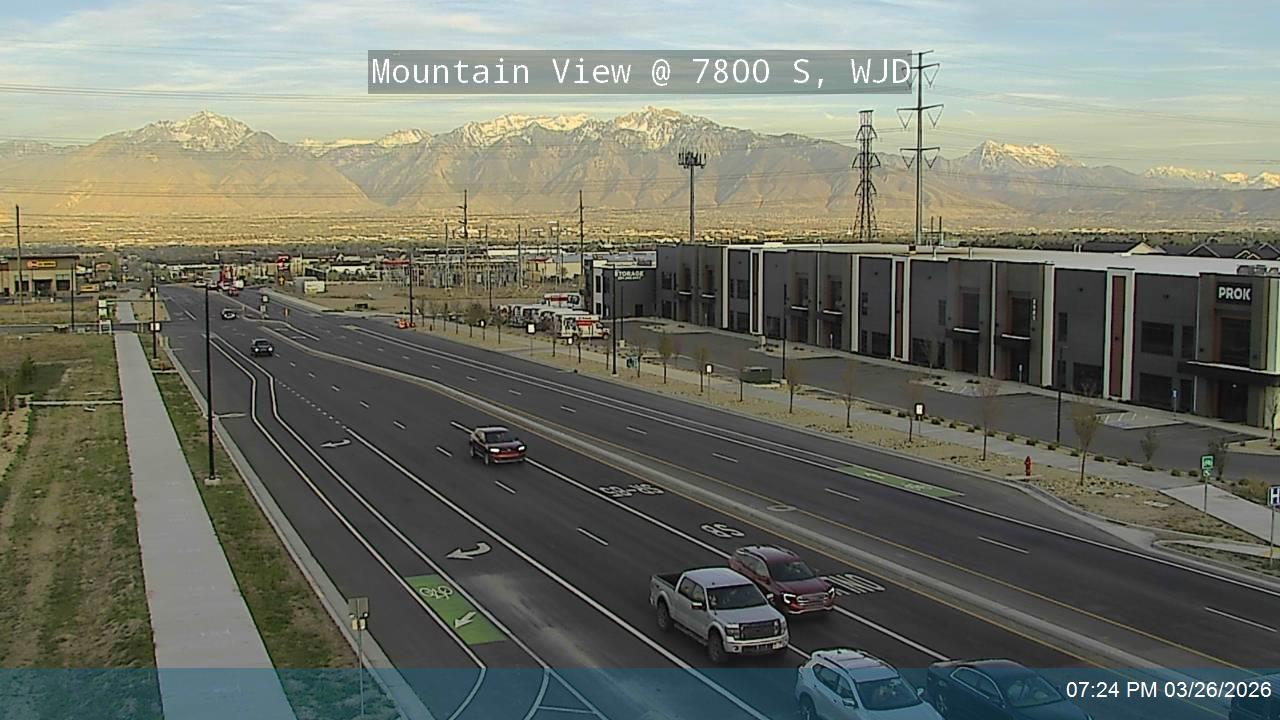 Mountain View / SR-85 NB @ 7800 S, WJD live webcam