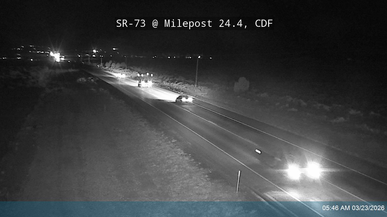 SR-73 @ Milepost 24.4, CDF live webcam