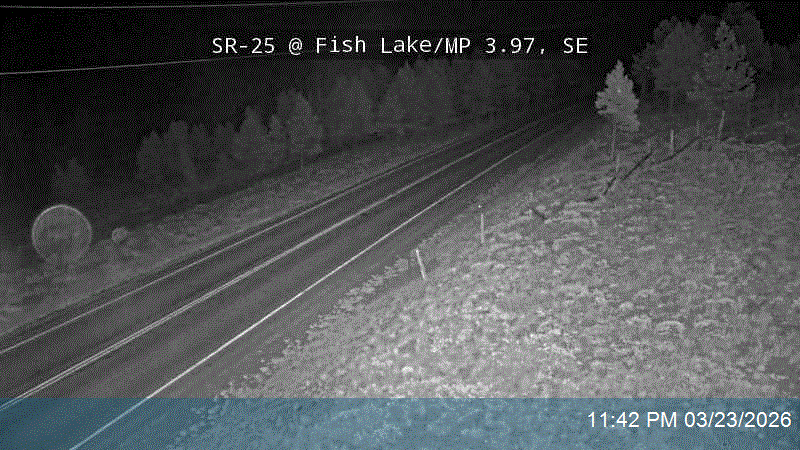 SR-25 @ Fish Lake / MP 3.97, SE live webcam