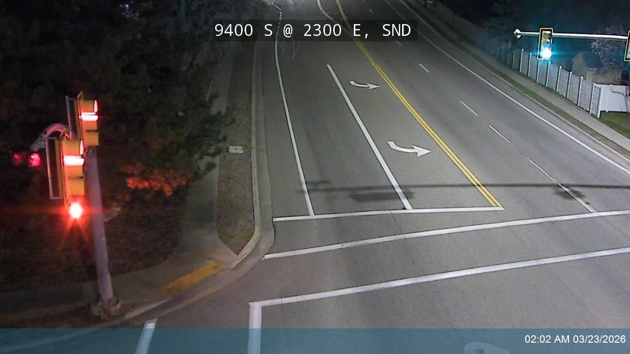 9400 S / Little Cottonwood Rd / SR-209 @ 2300 E / Quail Hollow Dr, SND live webcam