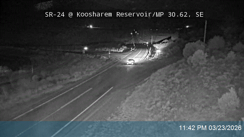 SR-24 @ Koosharem Reservoir / MP 30.62, SE live webcam