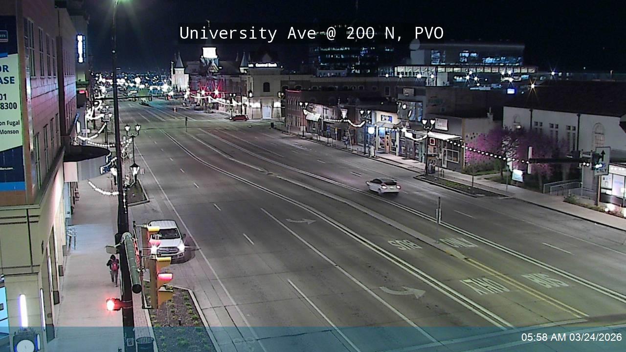 University Ave / US-189 @ 200 N, PVO live webcam