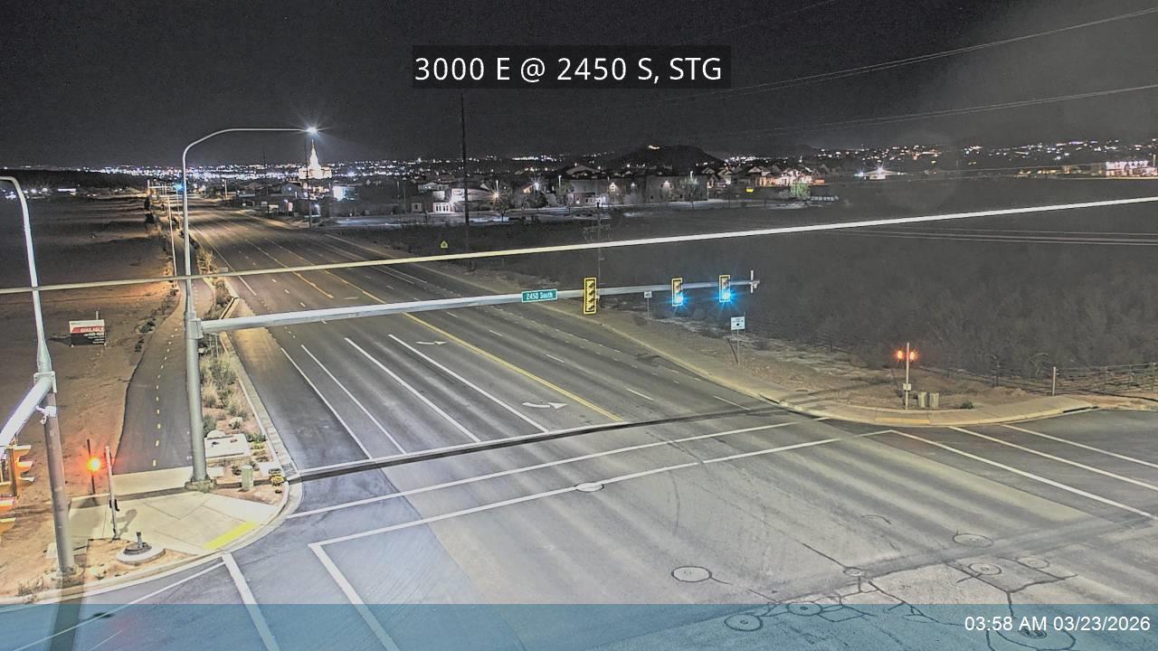 3000 E @ 2450 S, STG live webcam