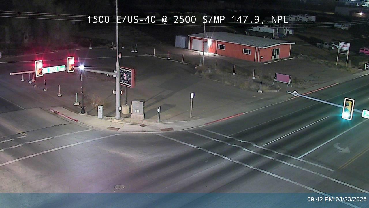 1500 E / US-40 @ 2500 S / MP 147.9, NPL live webcam