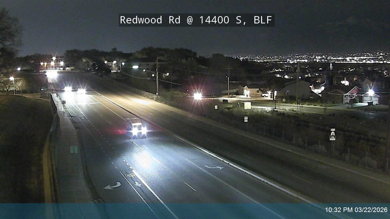 Redwood Rd / SR-68 @ 14400 S / SR-140, BLF live webcam