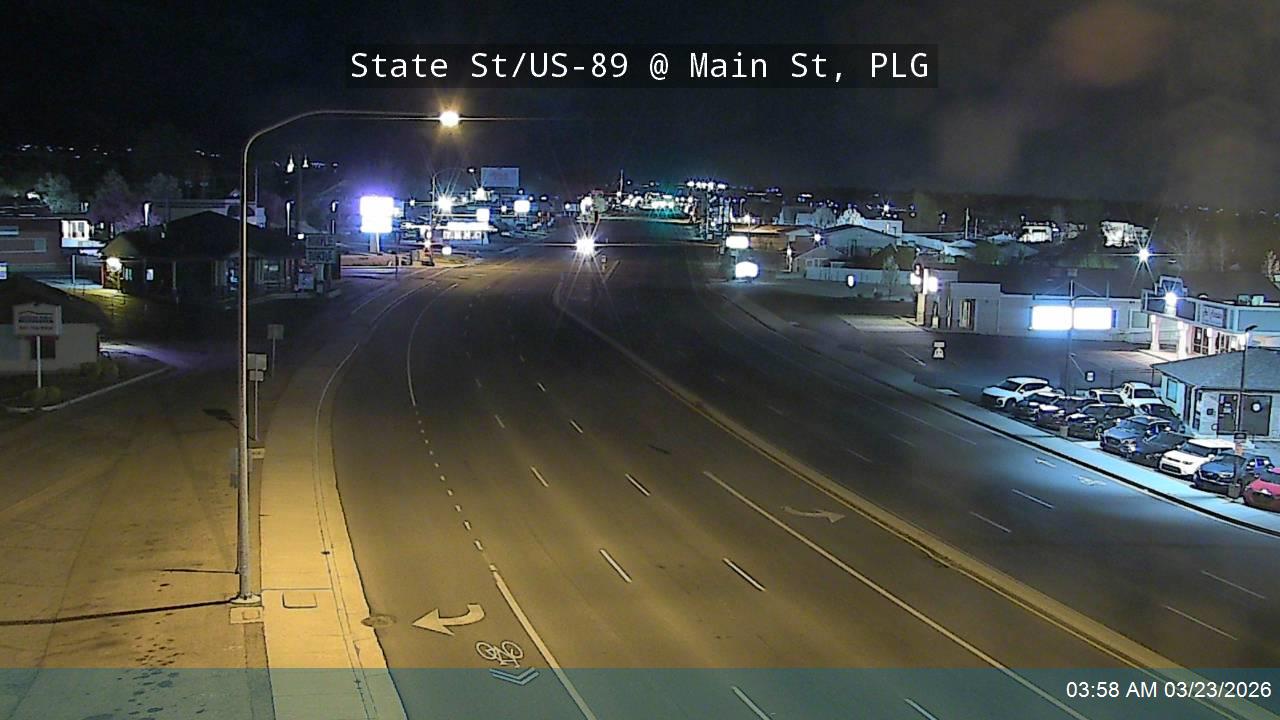 State St / US-89 @ Main St / SR-114, PLG live webcam