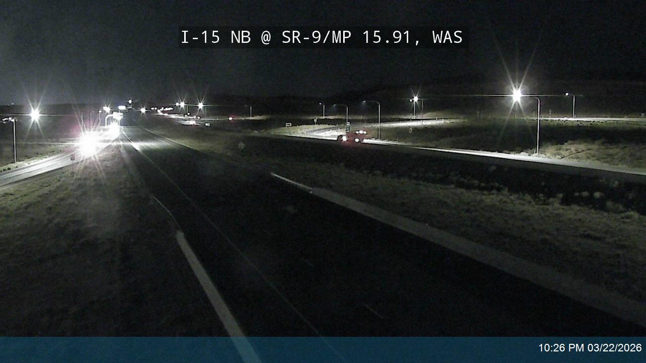 I-15 NB @ State St / SR-9 / MP 15.91, WAS live webcam