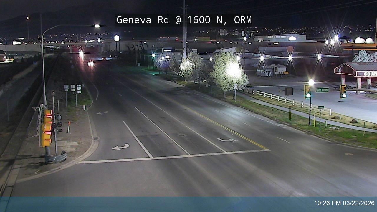 Geneva Rd / SR-114 @ 1600 N ORM / 600 S LDN / SR-241, ORM live webcam