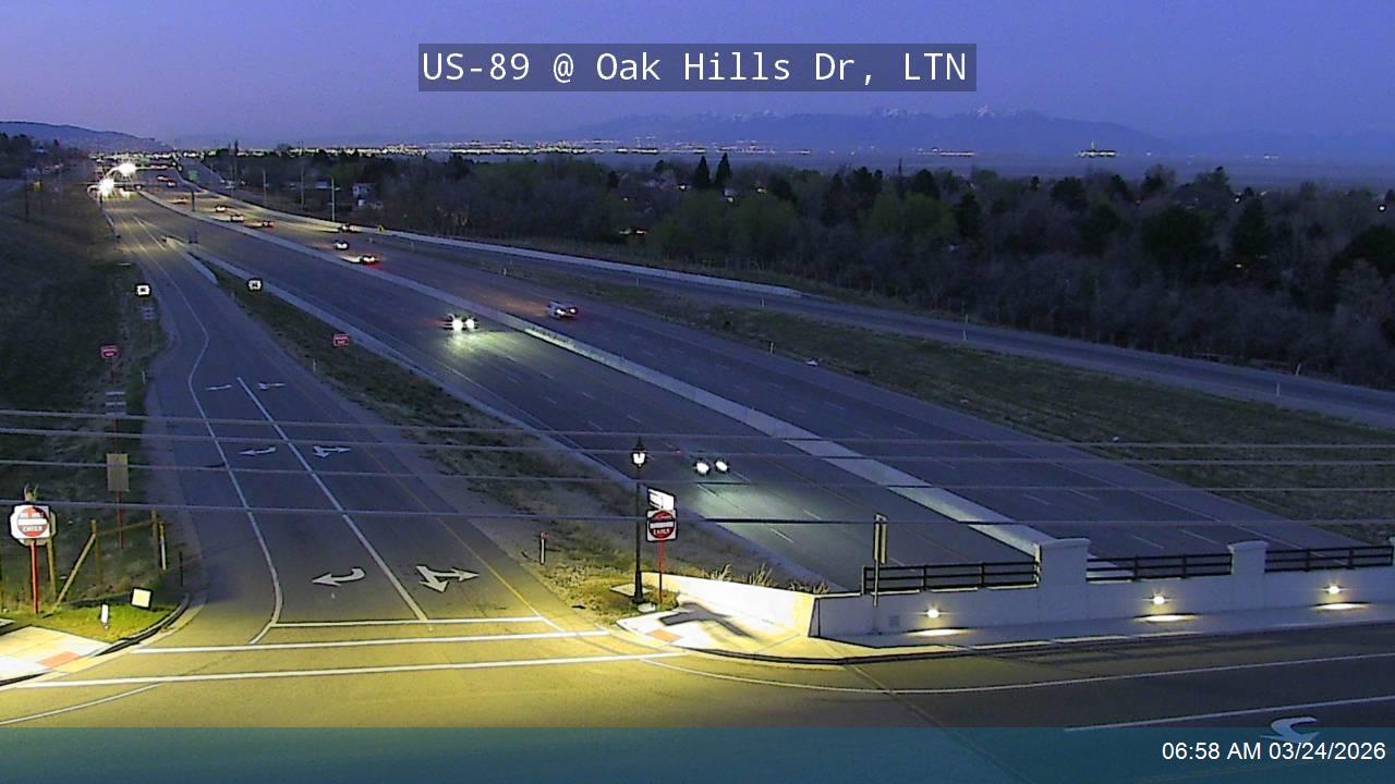 US-89 @ Oak Hills Dr / SR-109, LTN live webcam