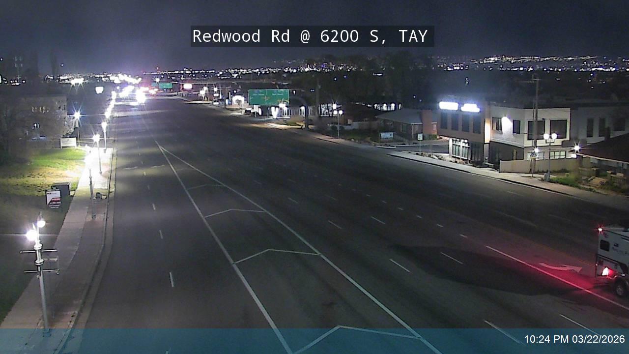 Redwood Rd / SR-68 @ 6200 S, TAY live webcam
