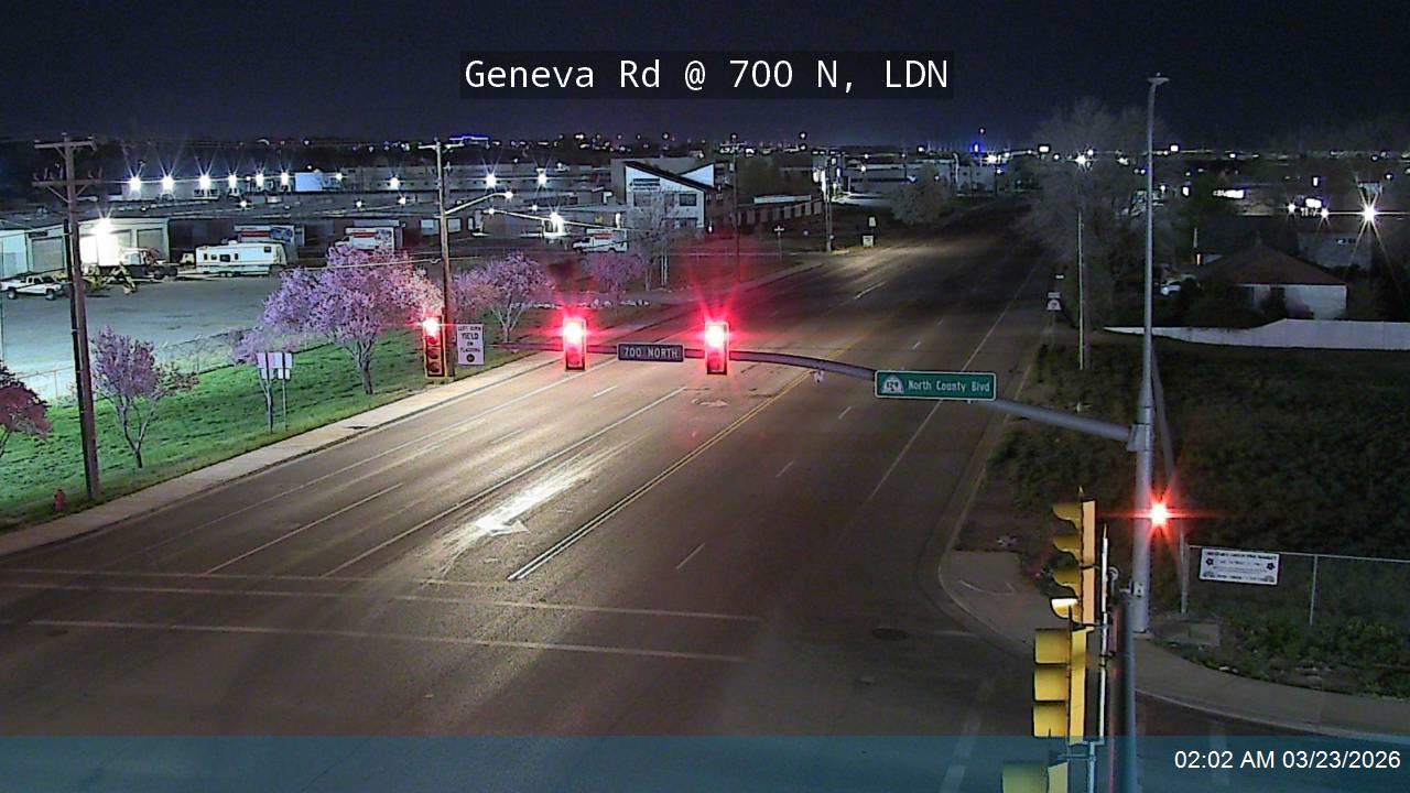 Geneva Rd / SR-114 @ 700 N / SR-129, LDN live webcam