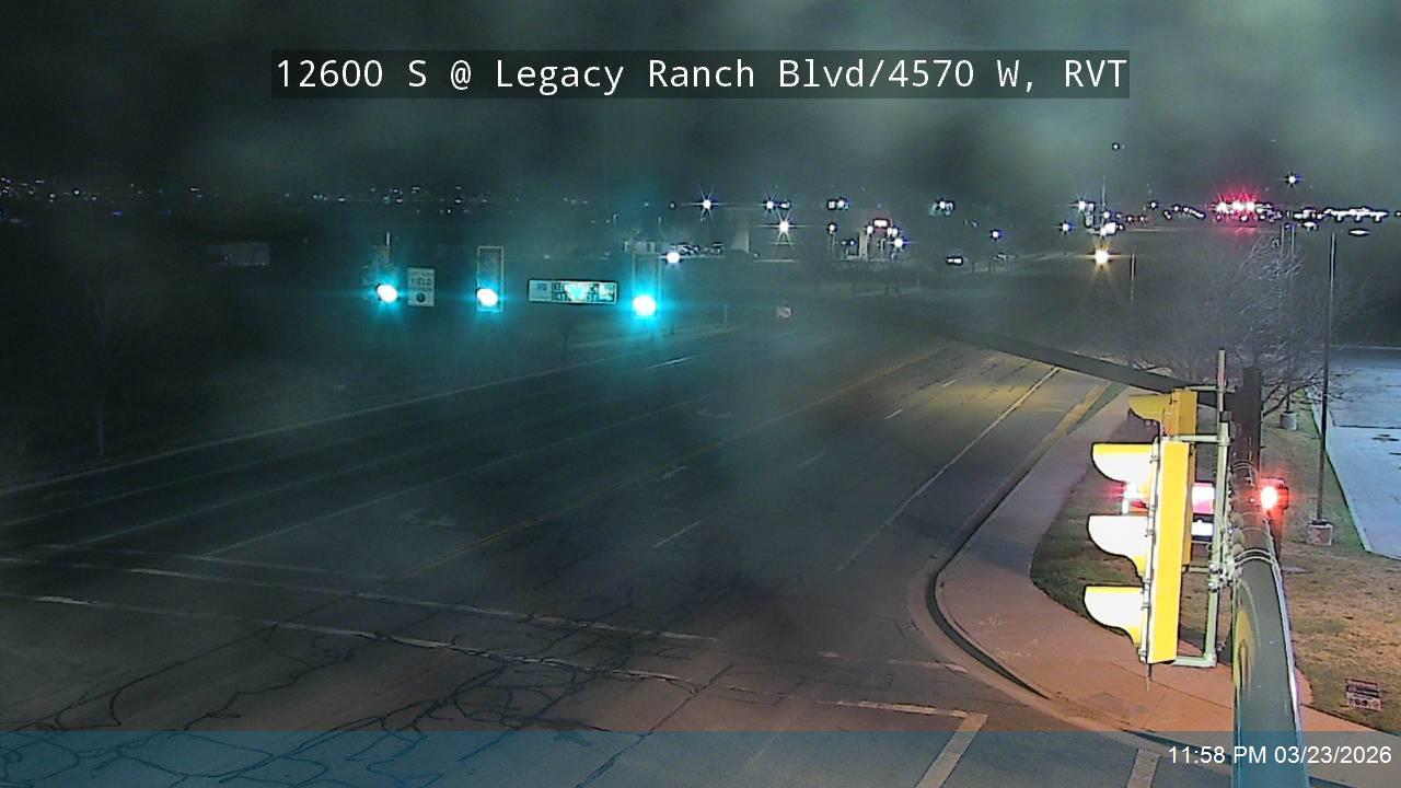 12600 S @ Legacy Ranch Blvd / 4570 W, RVT live webcam