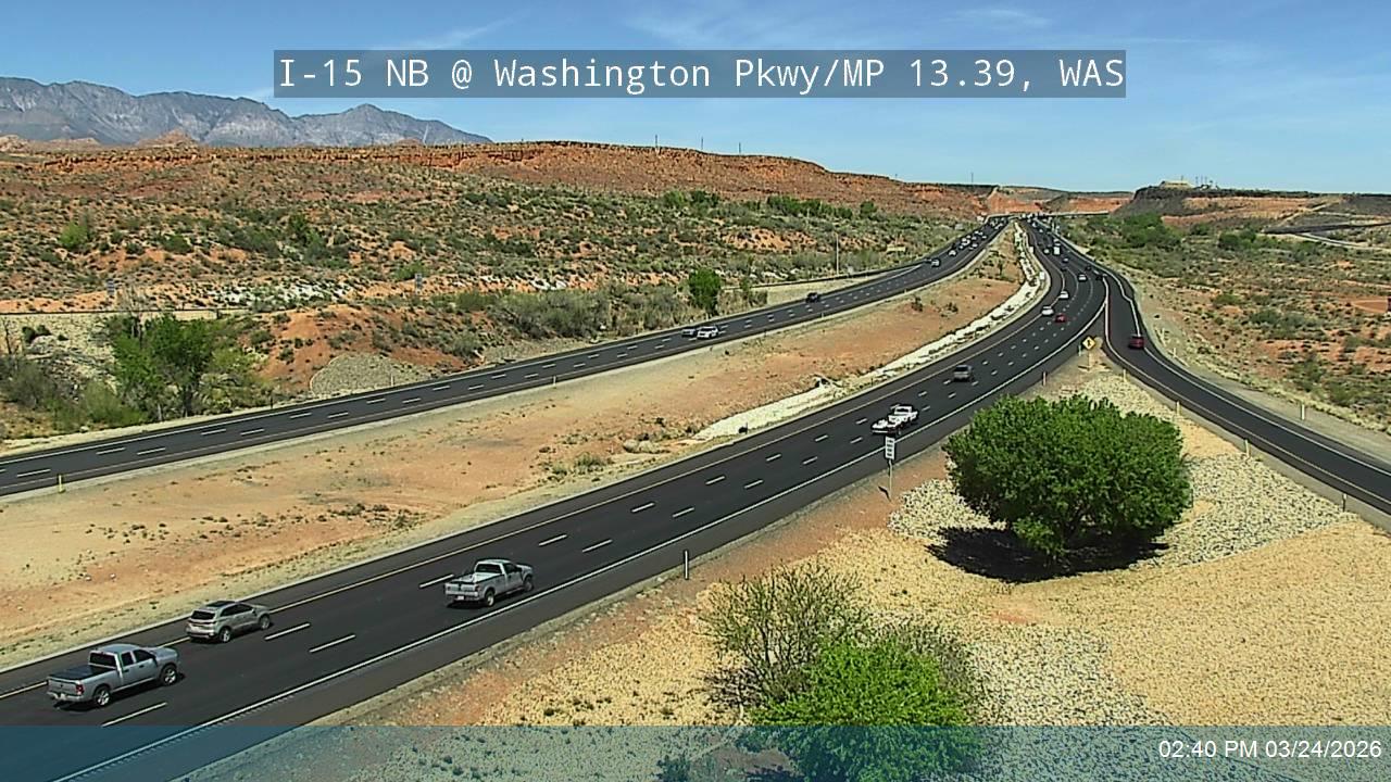 I-15 NB @ Washington Pkwy / MP 13.39, WAS live webcam