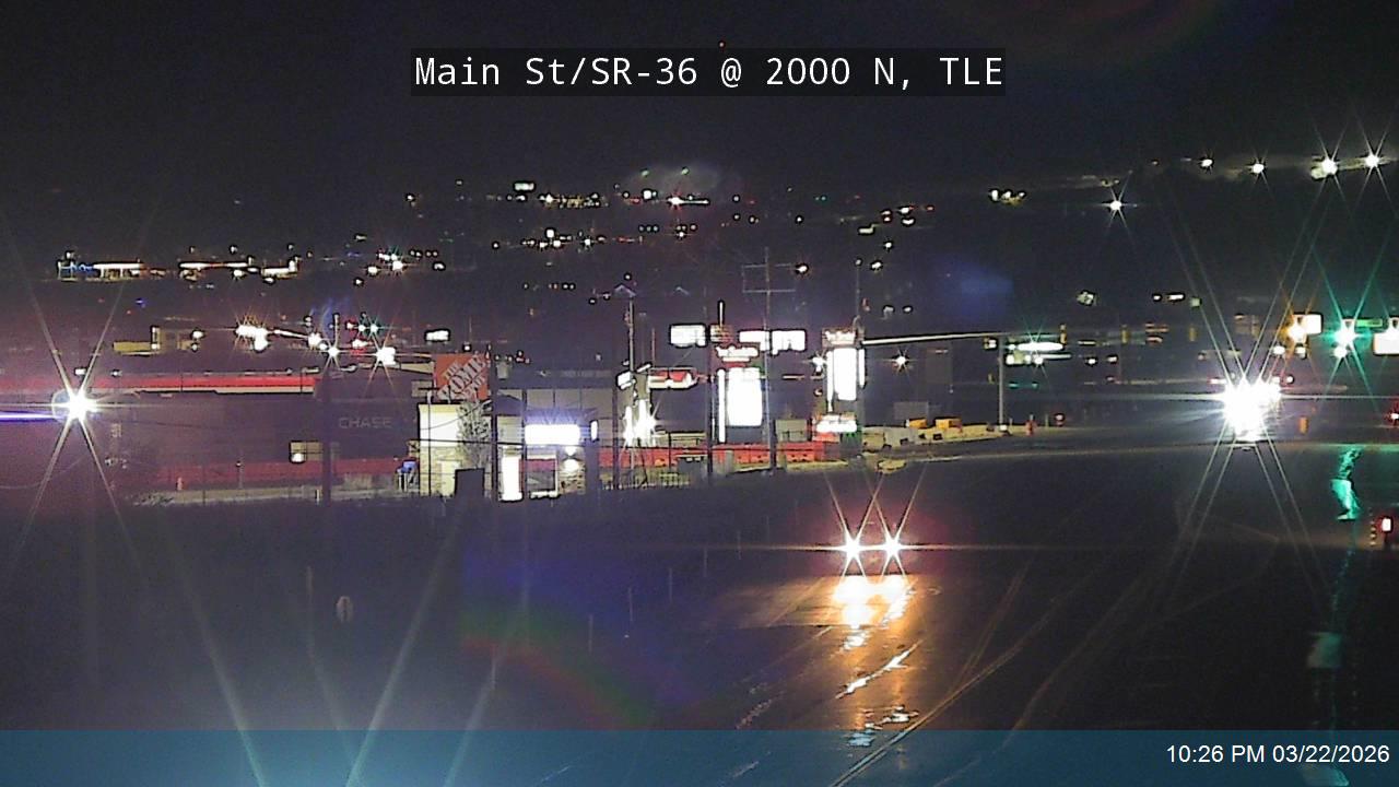 Main St / SR-36 @ 2000 N, TLE live webcam