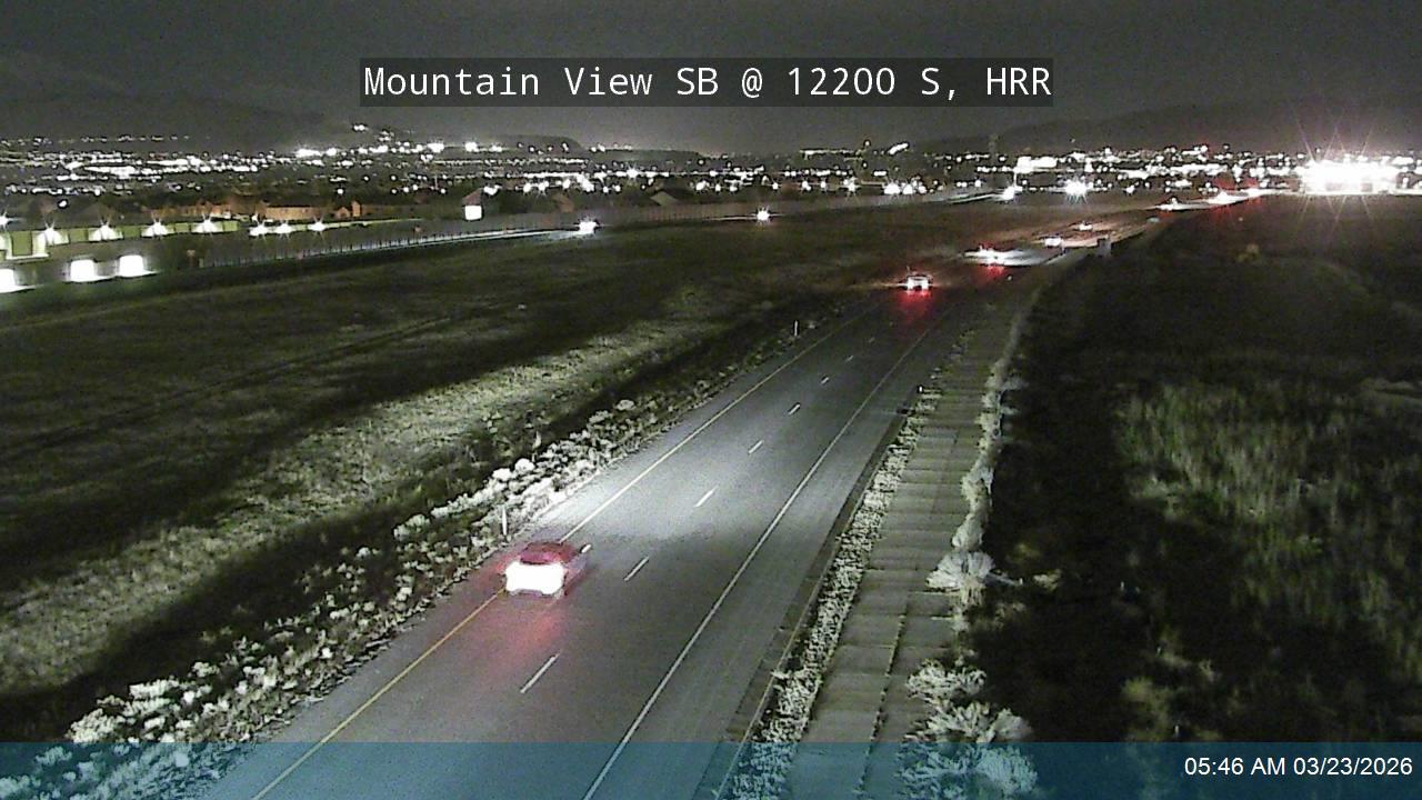 Mountain View / SR-85 SB @ 12200 S, HRR live webcam