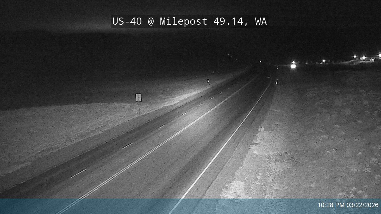 US-40 @ Milepost 49.14, WA live webcam