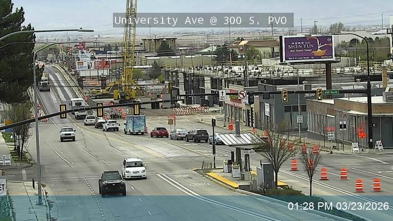 University Ave / US-189 @ 300 S / US-89, PVO live webcam
