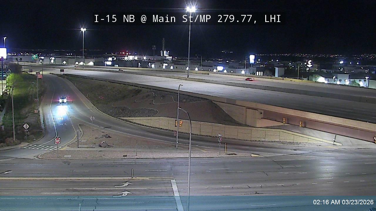 I-15 NB @ Main St / SR-73 / MP 279.77, LHI live webcam