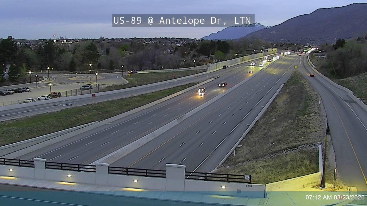 US-89 @ Antelope Dr, LTN live webcam