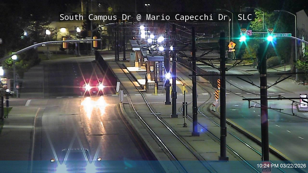 South Campus Dr / SR-282 @ Mario Capecchi Dr, SLC live webcam