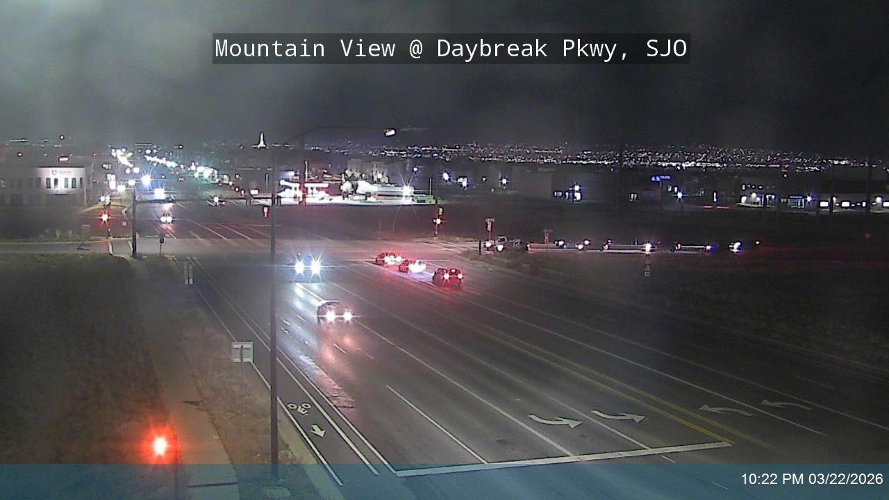 Mountain View / SR-85 SB @ Daybreak Pkwy, SJO live webcam