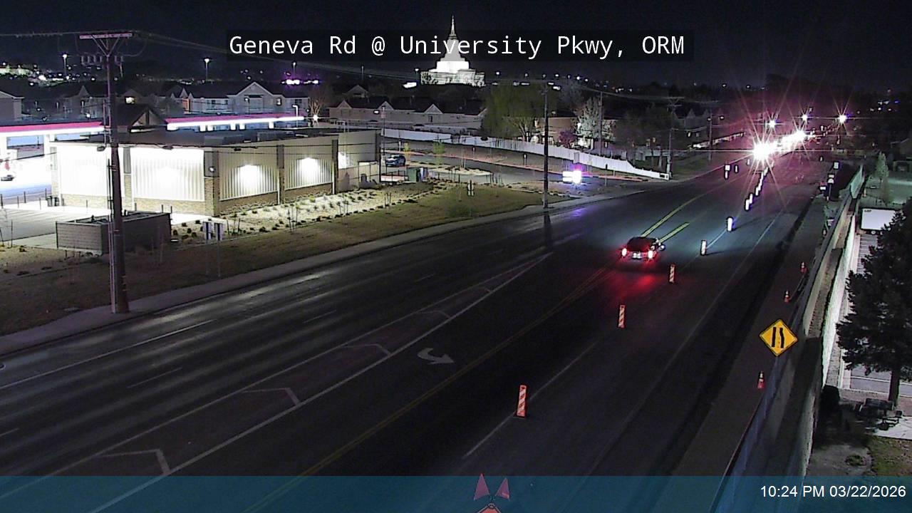 Geneva Rd / SR-114 @ University Pkwy / SR-265, ORM live webcam