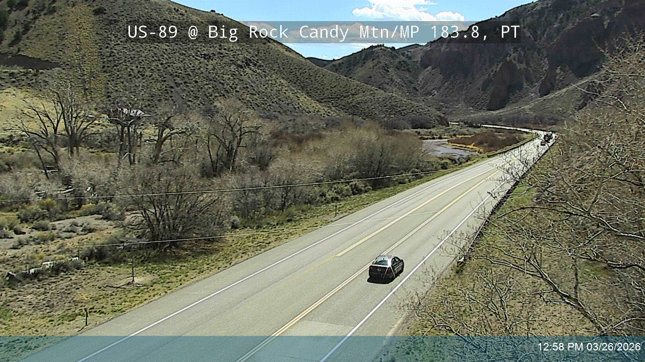 US-89 @ Big Rock Candy Mtn / MP 183.8, PT live webcam