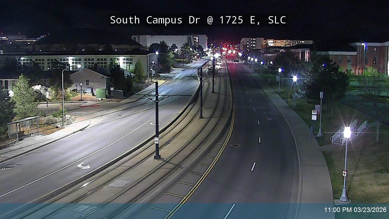 South Campus Dr / SR-282 @ 1725 E, SLC live webcam