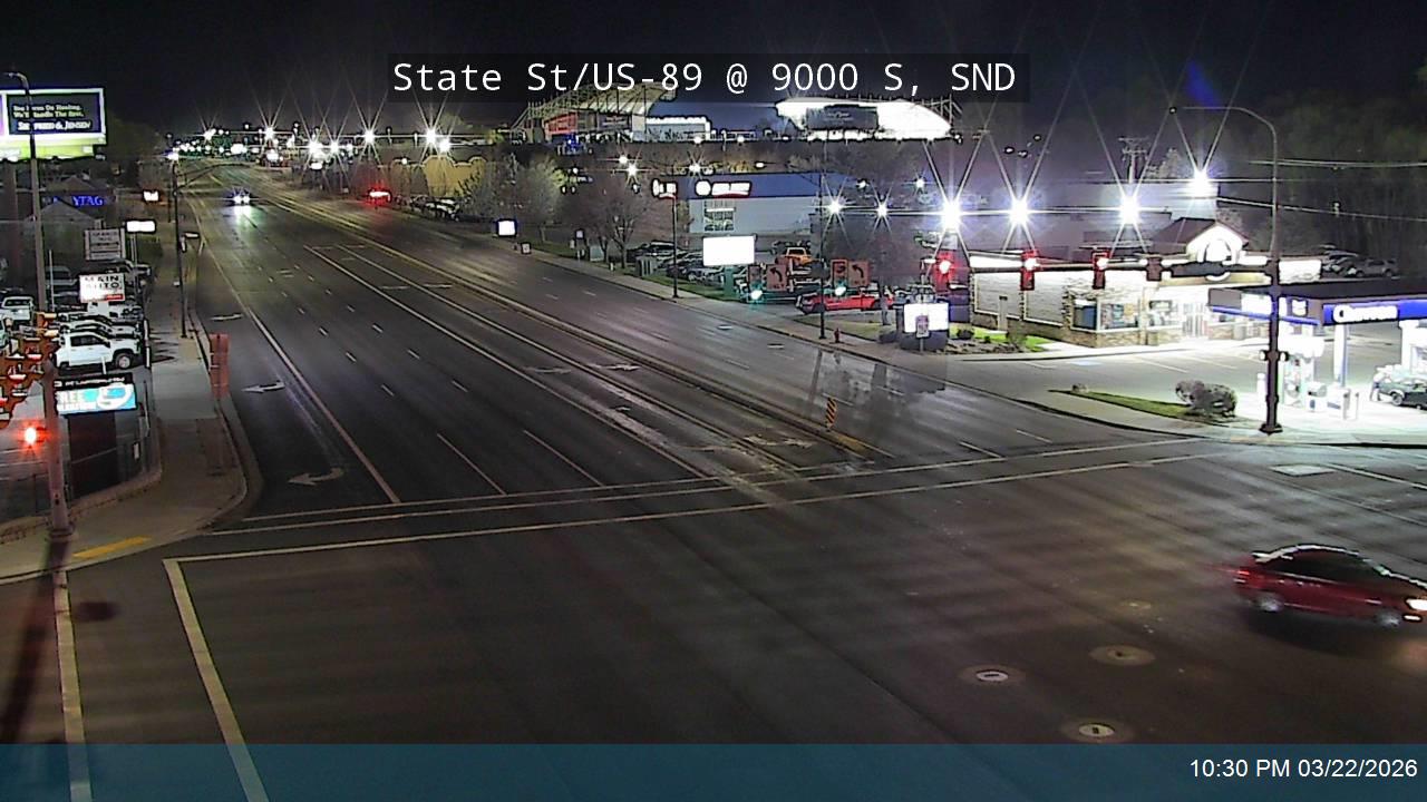 State St / US-89 @ 9000 S / SR-209, SND live webcam