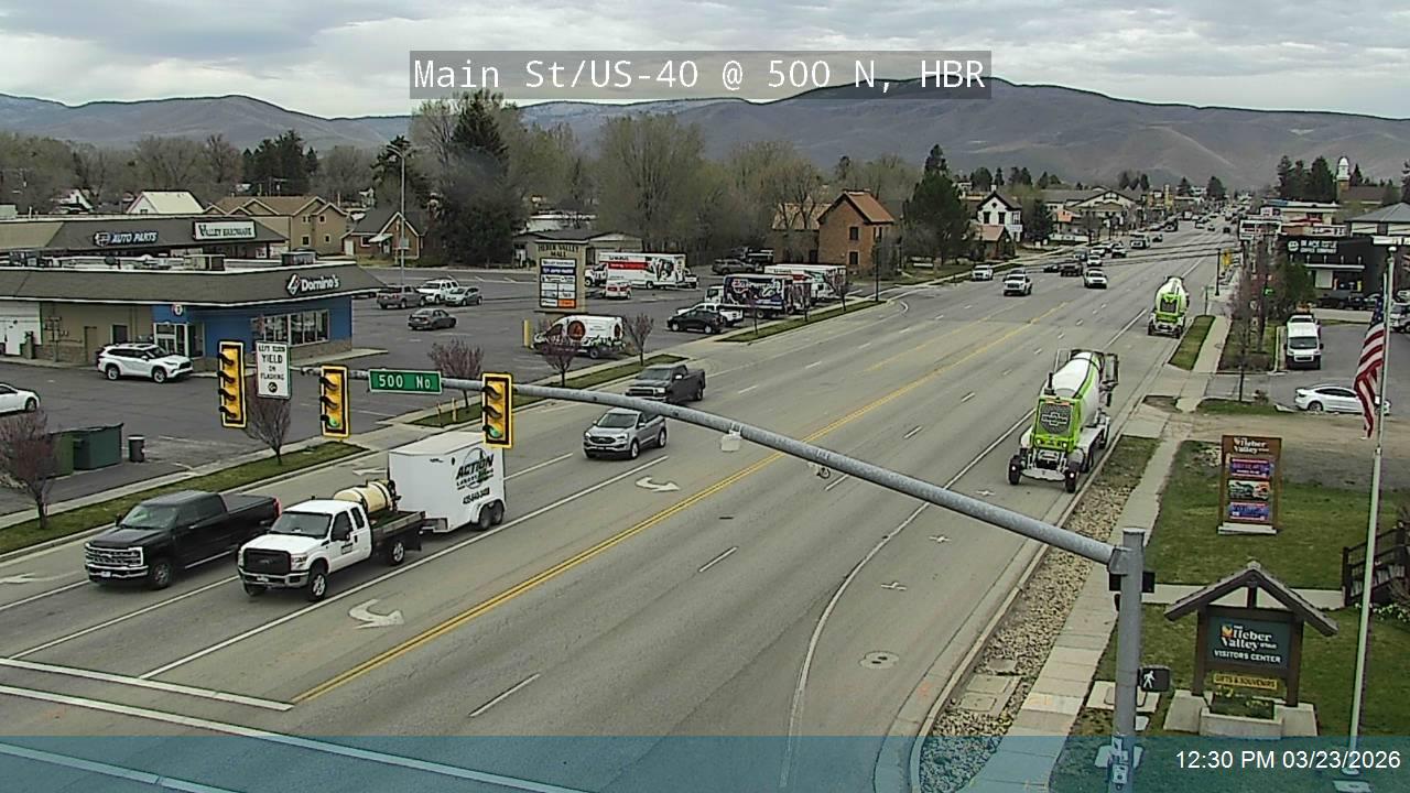 Main St / US-40 @ 500 N / MP 16.4, HBR live webcam