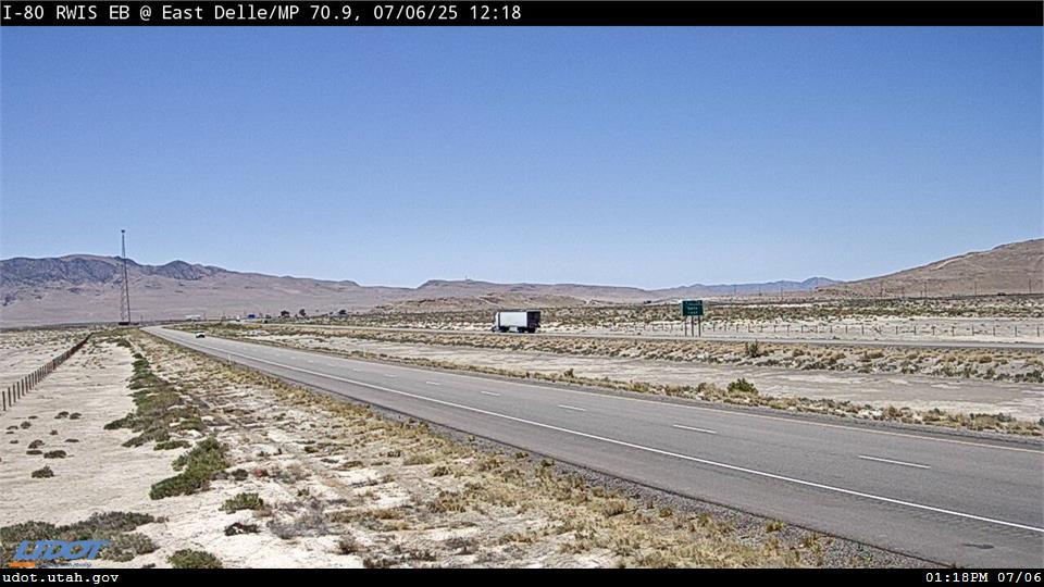 I-80 RWIS EB @ East Delle / MP 70.75, TE