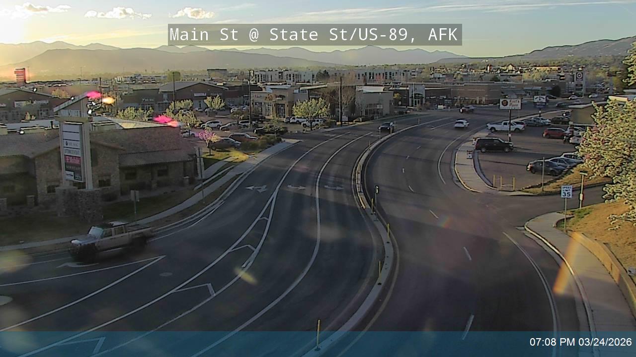 Main St / US-89 / SR-145 @ State St / US-89, AFK live webcam
