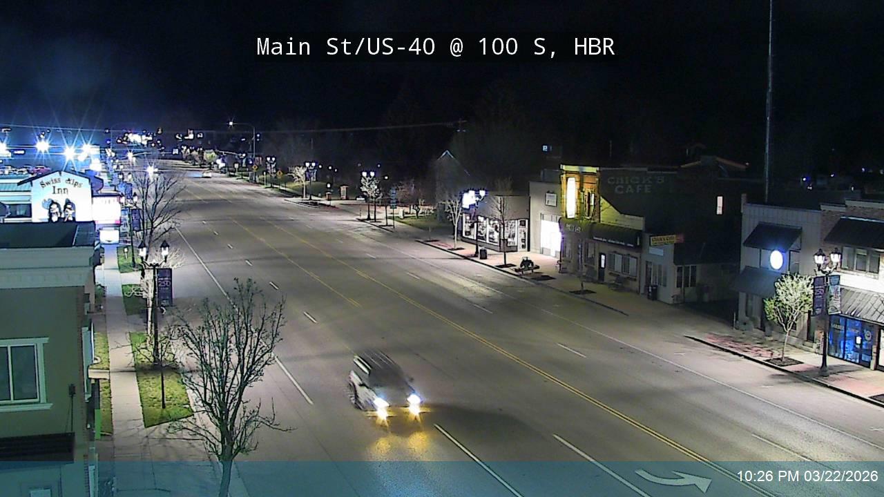 Main St / US-40 @ 100 S / MP 17, HBR live webcam