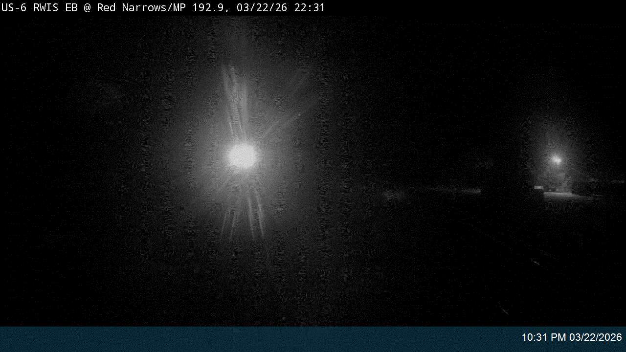 US-6 RWIS EB @ Red Narrows / MP 192.9, UT live webcam