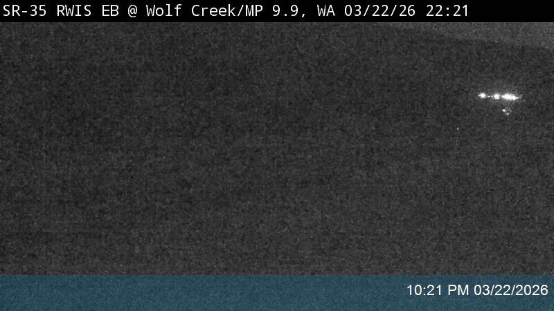 SR-35 RWIS @ Wolf Creek / MP 9.92, WA live webcam
