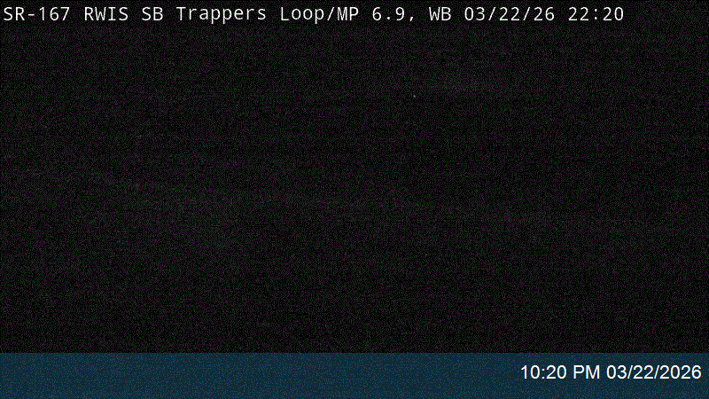 SR-167 / Trappers Loop RWIS SB @ SR-226 / Snow Basin Rd / MP 6.92, WB live webcam