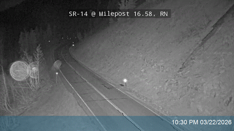 SR-14 @ Milepost 16.58, RN live webcam