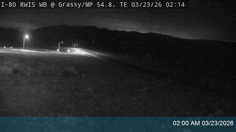 I-80 RWIS WB @ Grassy Knolls Rest Area / MP 54.8, TE live webcam