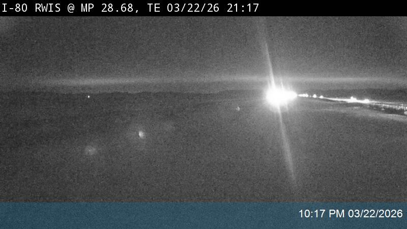 I-80 RWIS @ Milepost 28.68, TE live webcam