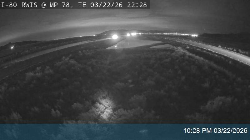 I-80 RWIS @ Milepost 78, TE live webcam