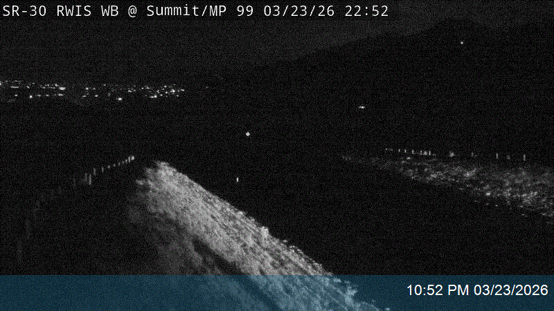 SR-30 RWIS WB @ BE/CA County Line / MP 99.24, BE live webcam